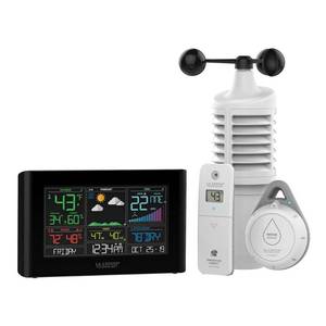 lot 5276 image: La Crosse Technology S82950-INT WiFi Professional Weather Station, Black