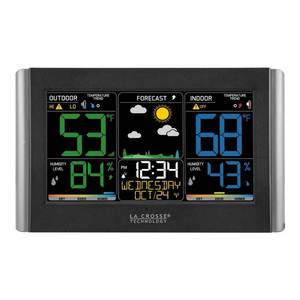 lot 5278 image: La Crosse Technology C85845-1 Color Wireless Forecast Station