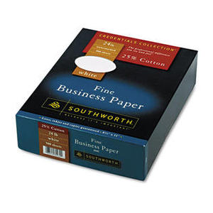 lot 5298 image: Southworth 25% Cotton Business Paper, 8.5 x 11, 24 lb