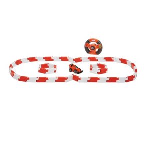 lot 5302 image: Little Tikes YouDrive Flex Tracks Red Race Car w Easy Steering RC