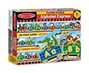 lot 5306 image: Melissa & Doug 27pc Alphabet Express JFloor Puzzle