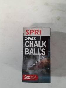 lot 5311 image: SPRI Chalk Ball  2 Pack  Squeezable Hand Chalk Bag