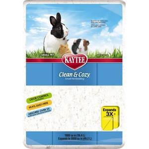 lot 5331 image: Kaytee Clean & Cozy Bedding, White, 49.2 Liters (Pack of 1)