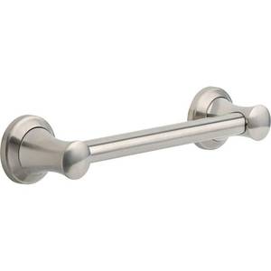 lot 5355 image: Delta 41712-SS Transitional Grab Bar with Concealed Mounting, 12-Inch, Stainless
