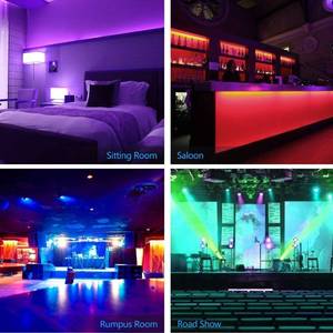 lot 5168 image: DAYBETTER Led Strip Lights 32.8ft 10m with 44 Keys IR Remote