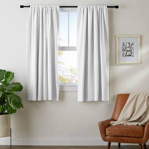 lot 5174 image: AmazonBasics Room Darkening Blackout Window Curtains