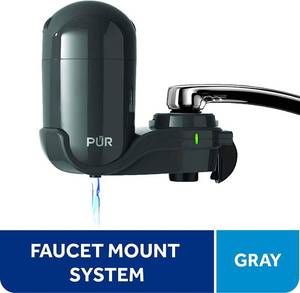 lot 5259 image: PUR Classic Faucet Mount Filter, Small, Grey