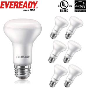 lot 5269 image: Eveready BR20 LED Dimmable Light Bulbs, 450 Lumens, 2700K Soft White