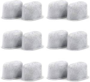 lot 5357 image: 12 Pack Keurig Charcoal Water Filters Replacements - Removes Chlorine, Odors, and Others Impurities from Water - for Keurig 2.0 Coffee Machines