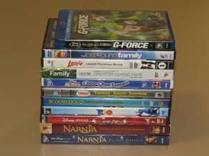 lot 7752 image: DVD & Blu-Ray Lot of 11 Family Friendly