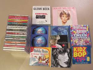 lot 7759 image: Mixed Media Lot of 31 - CDs, Audiobook, Software, Record