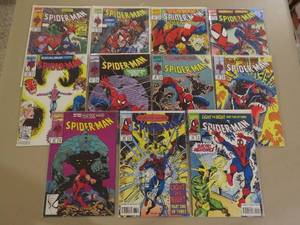 lot 7767 image: Comic Book Lot of 11 Spider-Man