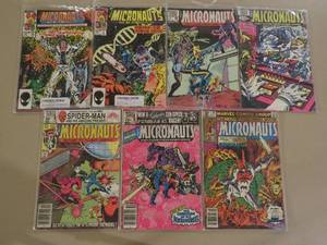 lot 7770 image: Comic Book Lot of 7 Micronauts
