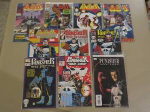lot 7771 image: Comic Book Lot of 10 The Punisher