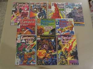 lot 7772 image: Comic Book Lot of 10 Fantastic Four