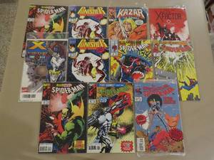 lot 7773 image: Comic Book Lot of 11 Marvel Comics