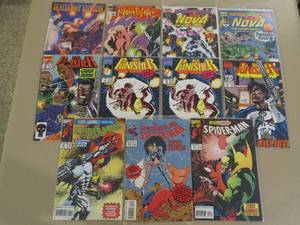 lot 7782 image: Comic Book Lot of 11 Marvel Comics