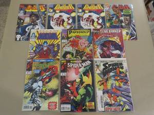 lot 7785 image: Comic Book Lot of 10 Marvel Comics