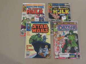 lot 7787 image: Comic Book Lot of 4 Marvel Comics