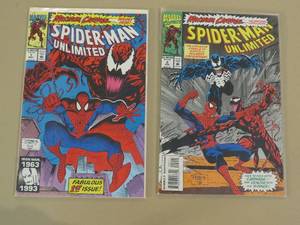 lot 7790 image: Comic Book Lot of 2 Spider-Man Unlimited