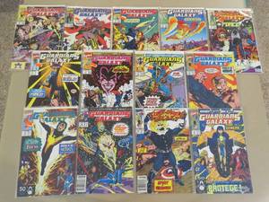 lot 7792 image: Comic Book Lot of 13 Guardians of the Galaxy