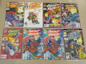 lot 7793 image: Comic Book Lot of 8 Ghost Rider