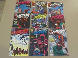 lot 7794 image: Comic Book Lot of 9 Daredevil