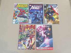 lot 7798 image: Comic Book Lot of 5 Avengers