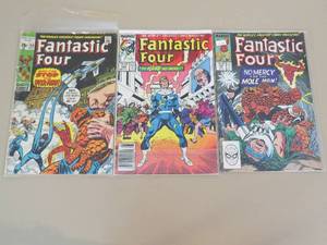 lot 7801 image: Comic Book Lot of 3 Fantastic Four