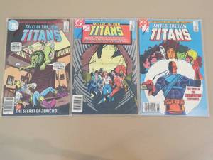 lot 7810 image: Comic Book Lot of 3 Tales of the Teen Titans