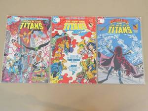 lot 7812 image: Comic Book Lot of 3 The New Teen Titans