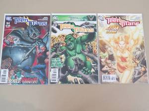 lot 7813 image: Comic Book Lot of 3 Teen Titans