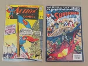 lot 7819 image: Comic Book Lot of 2 Superman