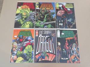 lot 7847 image: Comic Book Lot of 6 The Savage Dragon