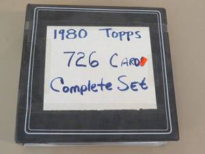 lot 7849 image: 1980 Topps Baseball Complete Set