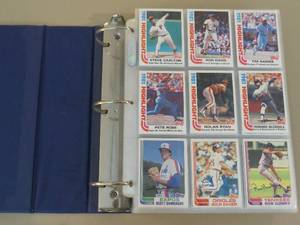 lot 7850 image: 1982 Topps Baseball Complete Set