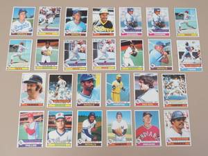 lot 7935 image: 1979 Topps Baseball Cards Lot of 26