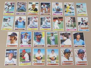 lot 7937 image: 1979 Topps Baseball Cards Lot of 26