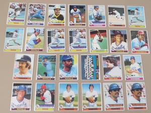 lot 7938 image: 1979 Topps Baseball Cards Lot of 26