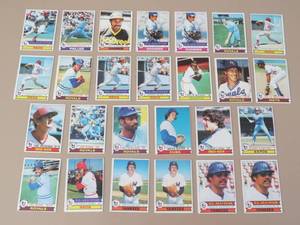 lot 7939 image: 1979 Topps Baseball Cards Lot of 26