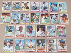 lot 7941 image: 1979 Topps Baseball Cards Lot of 26