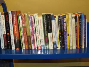 lot 7971 image: Large lot of faith based religious books