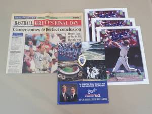 lot 7952 image: George Brett Retirement Collection
