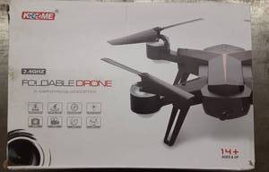 lot 1005 image: Drones with Camera for Adults, Adjustable 720P HD Camera - Foldable WiFi FPV Quadcopter for Beginners, One Key Return, Follow Me Mode, Altitude Hold, App Control, 2 Batteries, Compatible wVR Headset