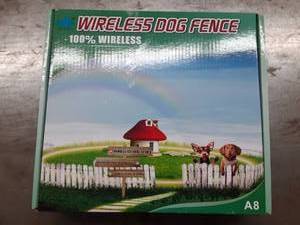 lot 1006 image: Wireless Dog Fence Pet Containment System, Safe Effective BeepShock Dog Fence, Dual Antenna Stronger and More Stable Signal 100 Levels, Independently Developed New Technology, Applied for US Patent
