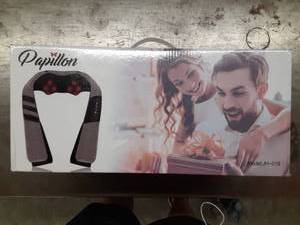 lot 1016 image: Massagers for Neck and Back Pain Relief,Shiatsu Shoulder Massager with Heat,Electric Cervical Massage Pillow with 8 Deep Tissue Massage Nodes for Waist,Foot,Legs,Body Muscle,Great Gifts for MenWomen