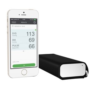 lot 1062 image: QardioArm Wireless Blood Pressure Monitor Medically Accurate Easy to Use Digital Upper Arm Cuff. App enabled for iOS, Android, Kindle, iPad and Apple Watch. FSAHSA-eligible.