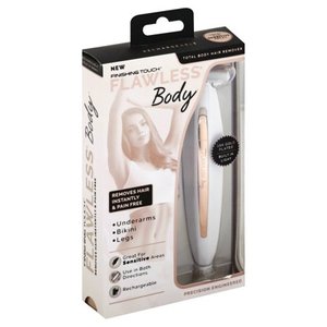 lot 1069 image: Finishing Touch Flawless Body Rechargeable Ladies Shaver and Trimmer, WhiteRose Gold