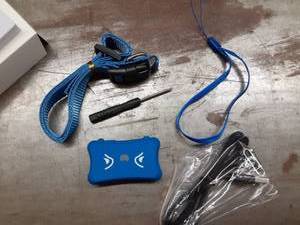 lot 1075 image: WEIKAI LIMITED Pet GPS Tracker, Dog Locator Finder,Dog Activity Monitor for AndroidiPhone Waterproof Adjustable Collar Dogs and Pets