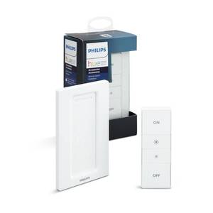 lot 1109 image: Philips Hue Smart Dimmer Switch with Remote (Requires Hue Hub, Installation-Free, Smart Home, Exclusively for Philips Hue Smart Bulbs)